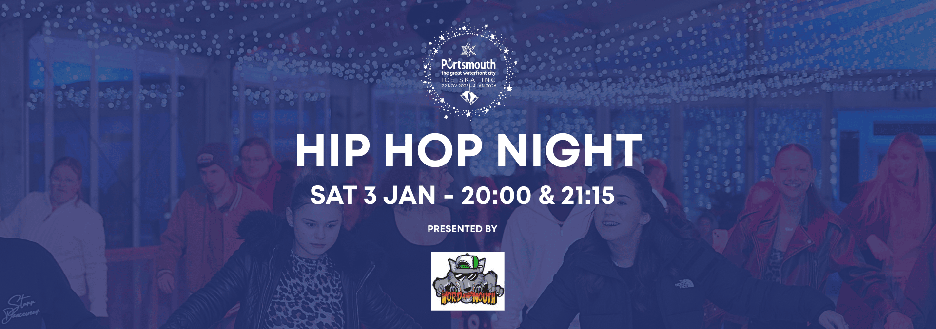 Portsmouth On Ice DJ Night 3 Jan 2026 - Word of Mouth
